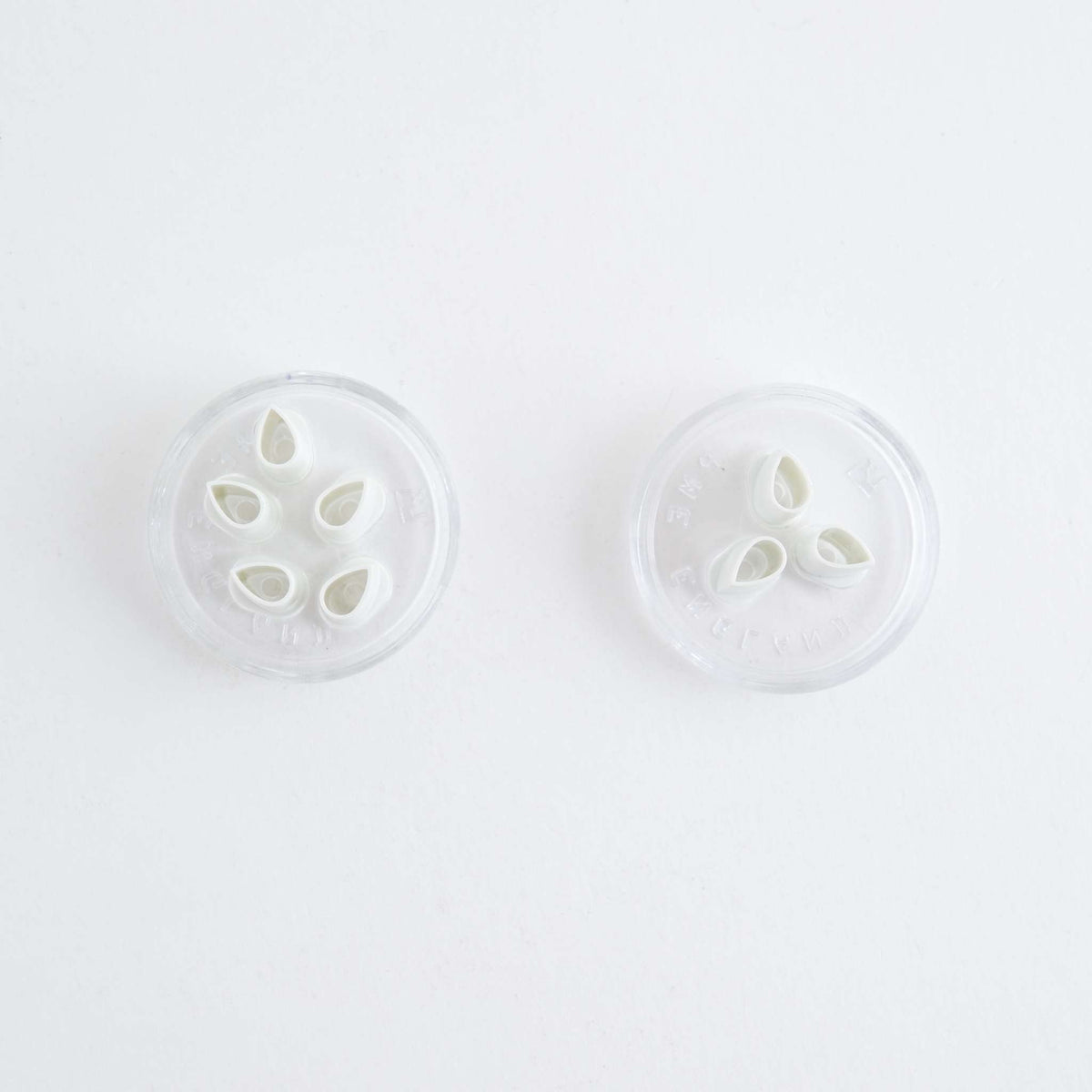 Broderie Anglaise Leaf & 3 Petal Eyelet Fondant Cutters