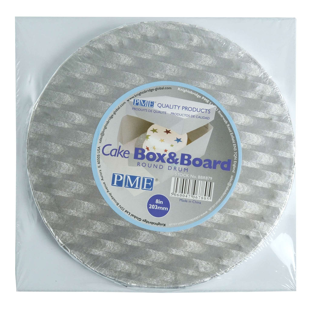 Ronde Taartkaart & Doos (203mm / 8")