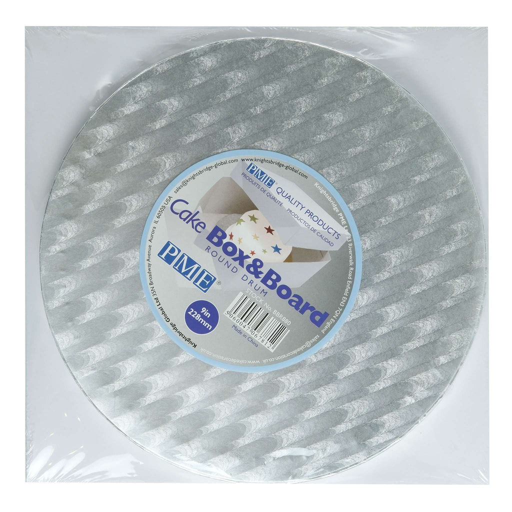 Runde Tortenplatte & Schachtel (228mm / 9")