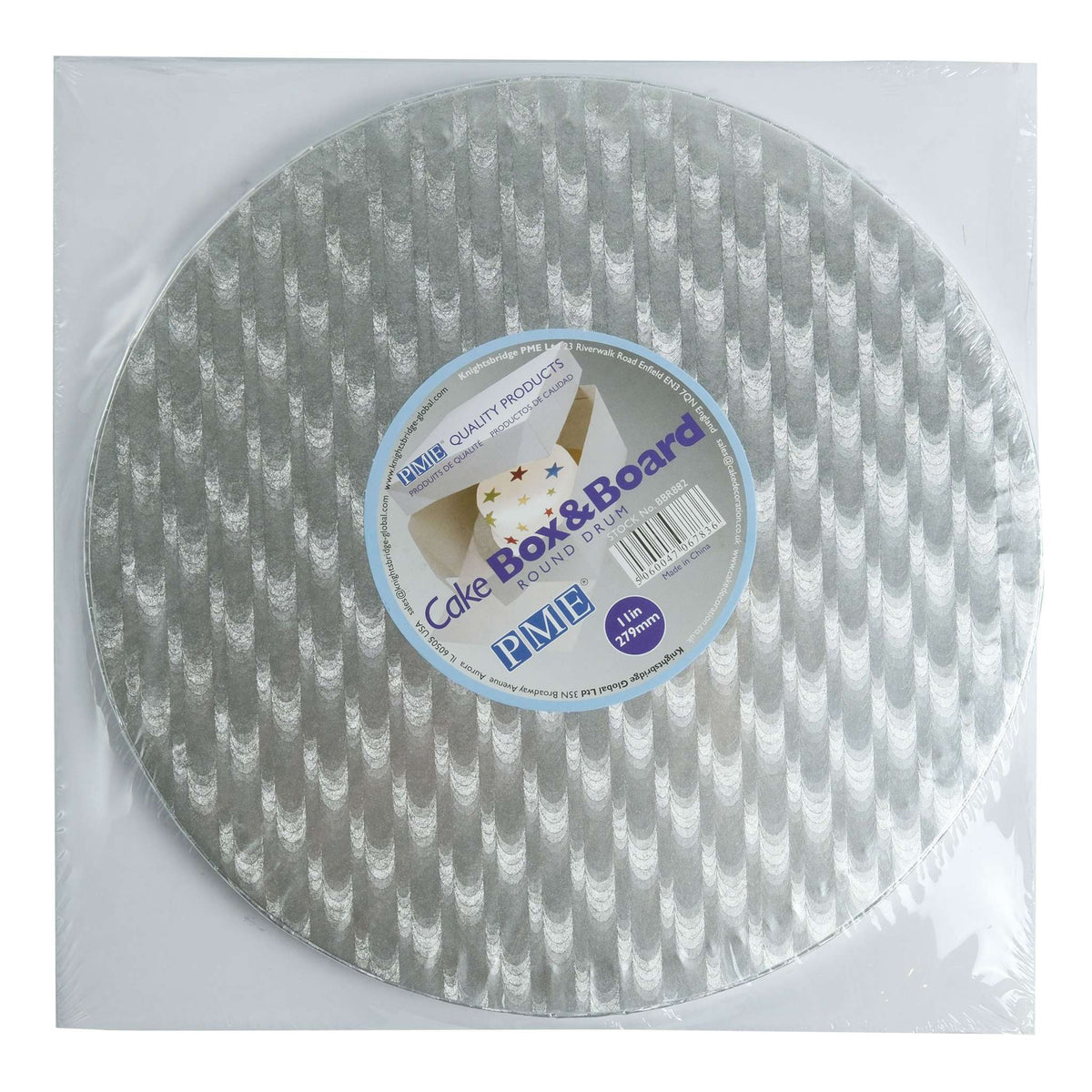 Runde Tortenplatte & Schachtel (279mm / 11")