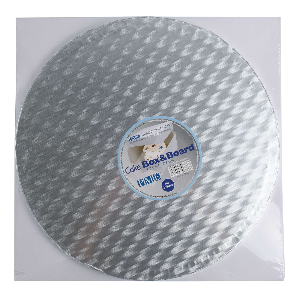Cake Drum Redondo para Pastel y Caja de 35cm (14 Pulgadas)