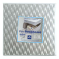 Quadratische Kuchenunterlage & Box (228mm / 9")