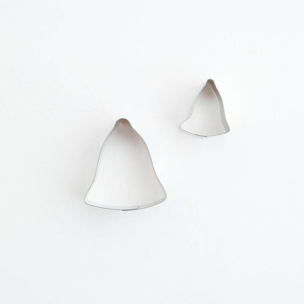 Emporte-pièces en acier inoxydable - Ensemble de 2 pétales de fleur cloche
