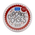 Cupcakevormpjes, Rood (60)
