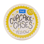 Cupcakevormpjes, Geel (60)