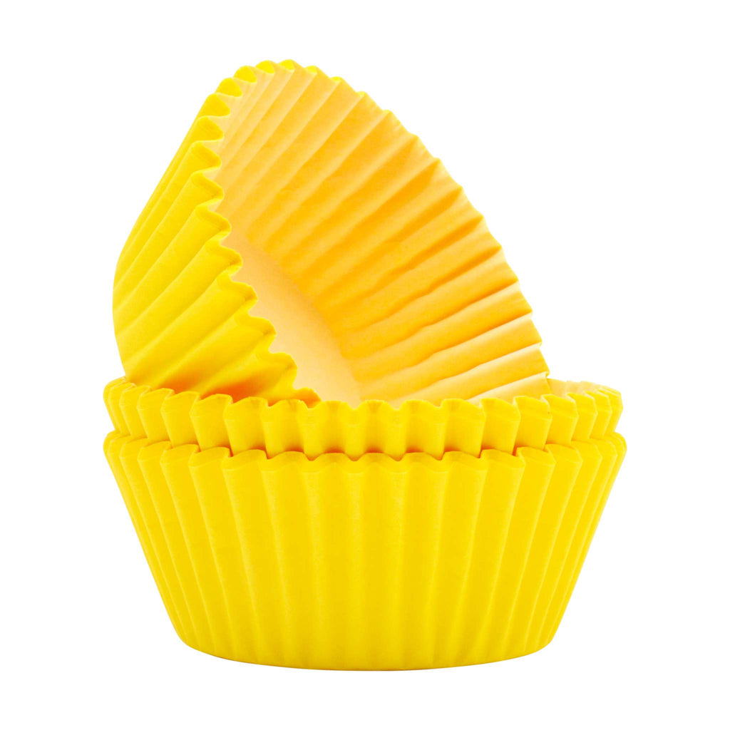 Cupcakevormpjes, Geel (60)
