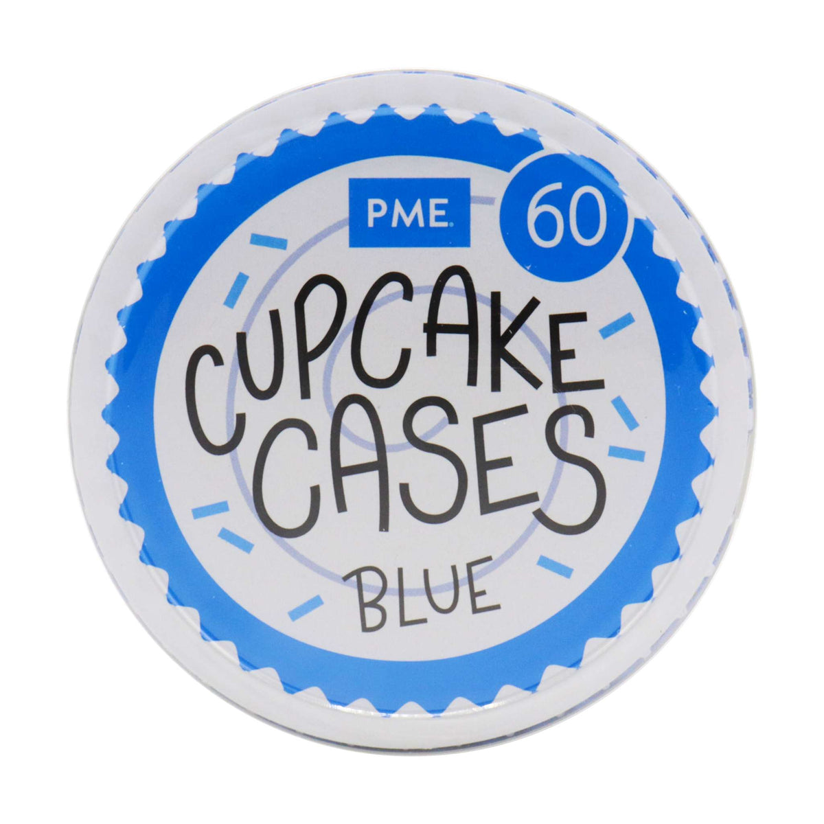 Blue Cupcake Cases Pk/60
