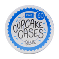 Blue Cupcake Cases Pk/60