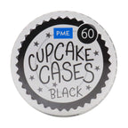 Black Cupcake Cases Pk/60
