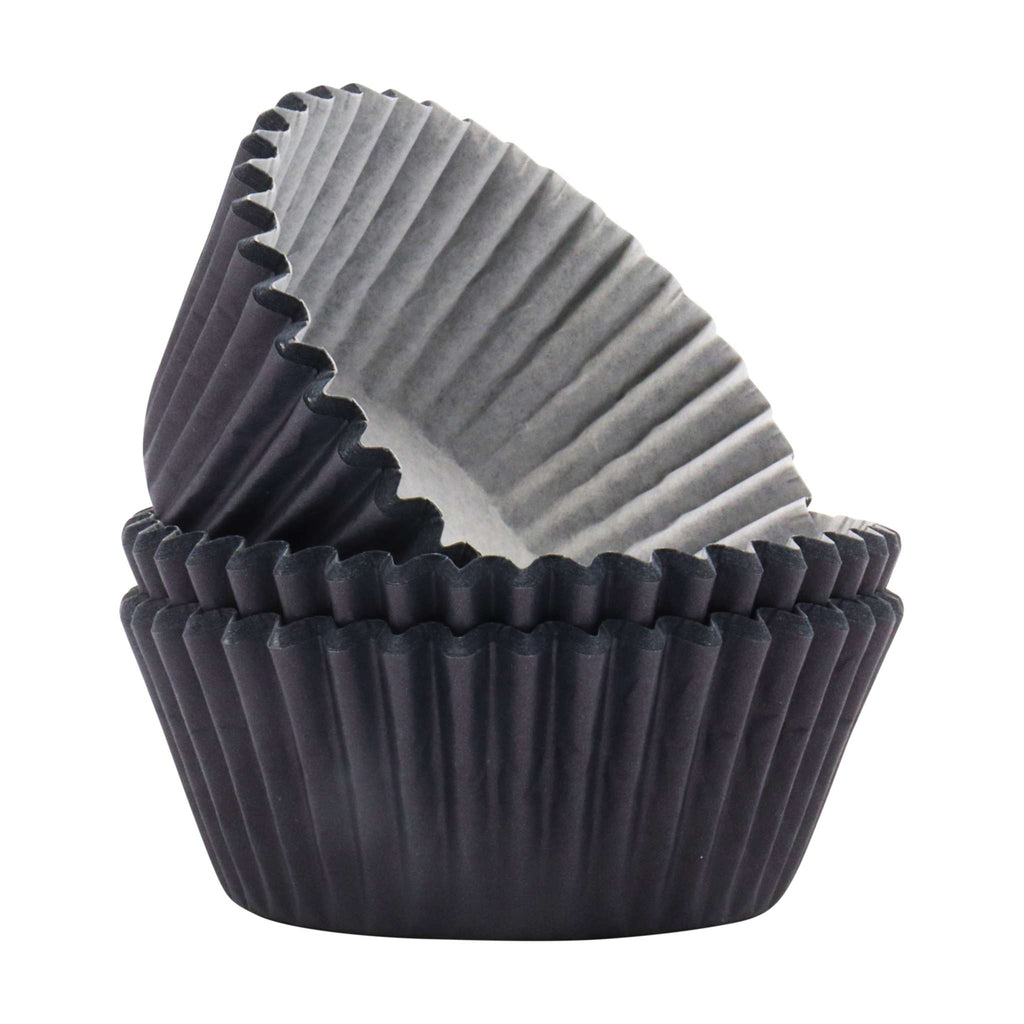 Black Cupcake Cases Pk/60