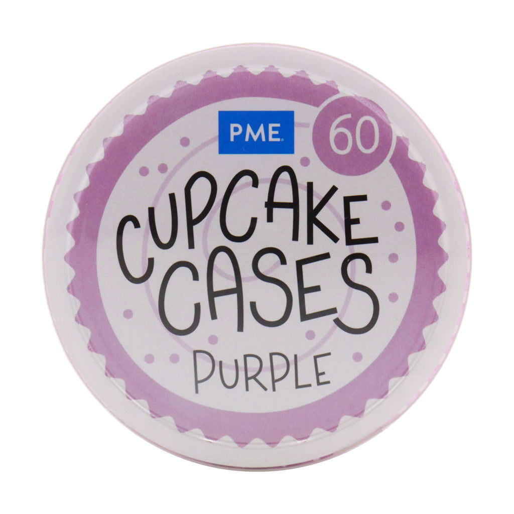 Cápsulas para Cupcakes, Morado (60)