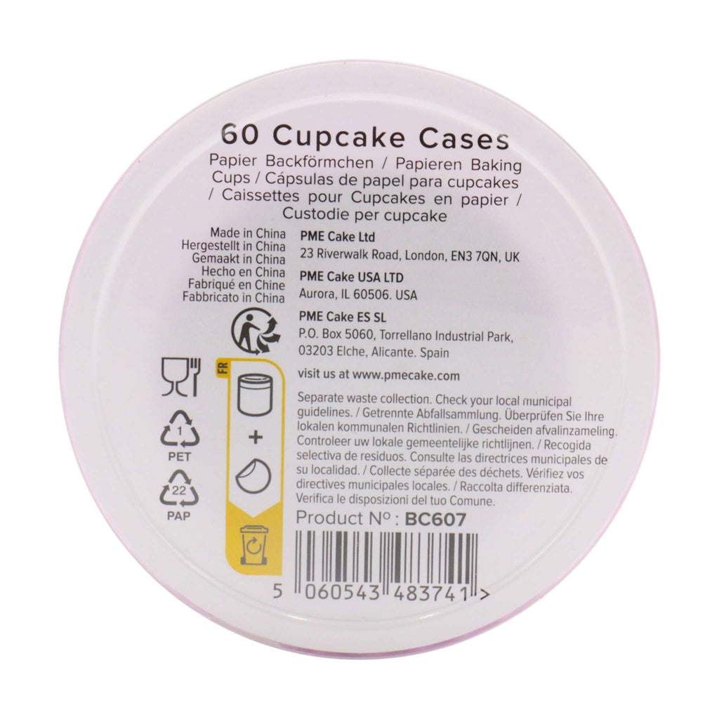 Cápsulas para Cupcakes, Morado (60)