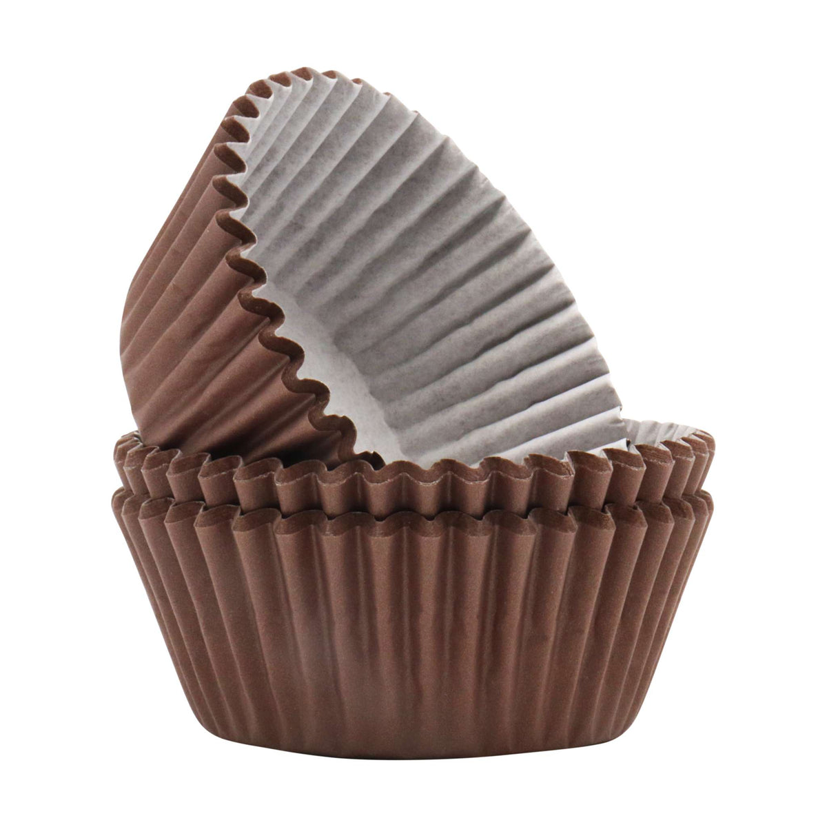 Cupcakevormpjes, Bruin (60)