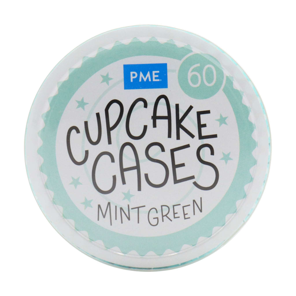 Cápsulas para Cupcakes, Verde Menta (60)