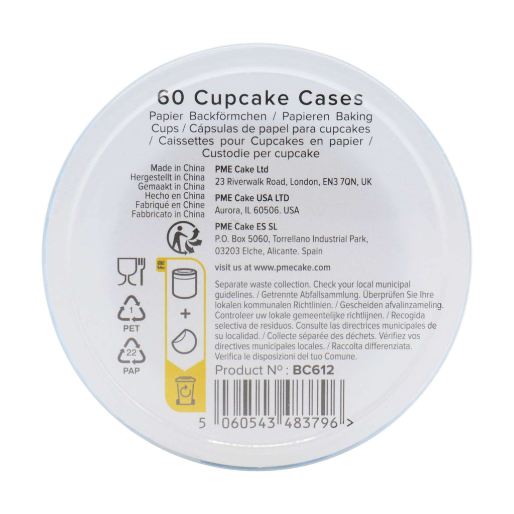 Light Blue Cupcake Cases Pk/60