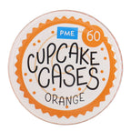 Cupcakevormpjes, Oranje (60)