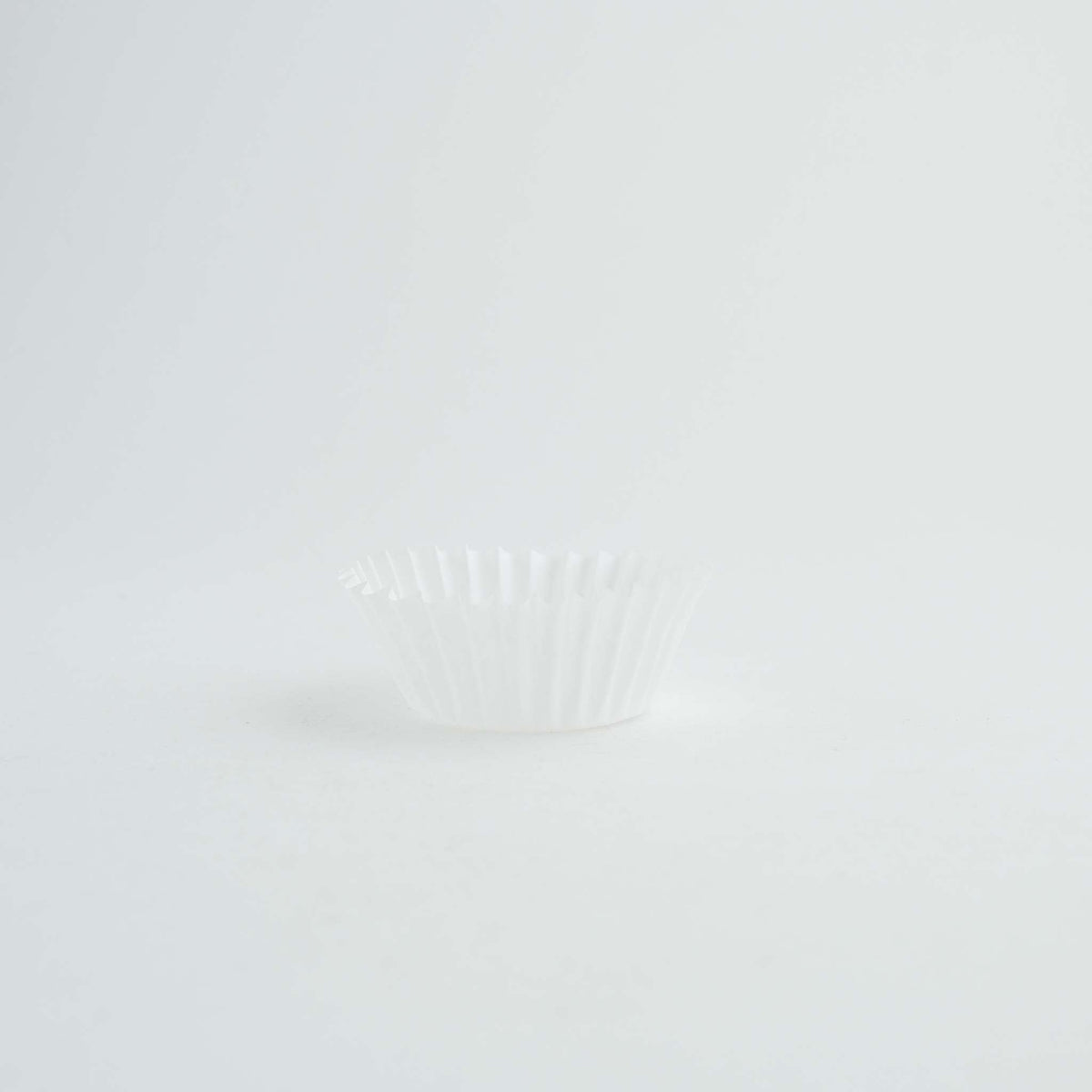 Papieren Baking Cups - Mini, Wit Pk/100