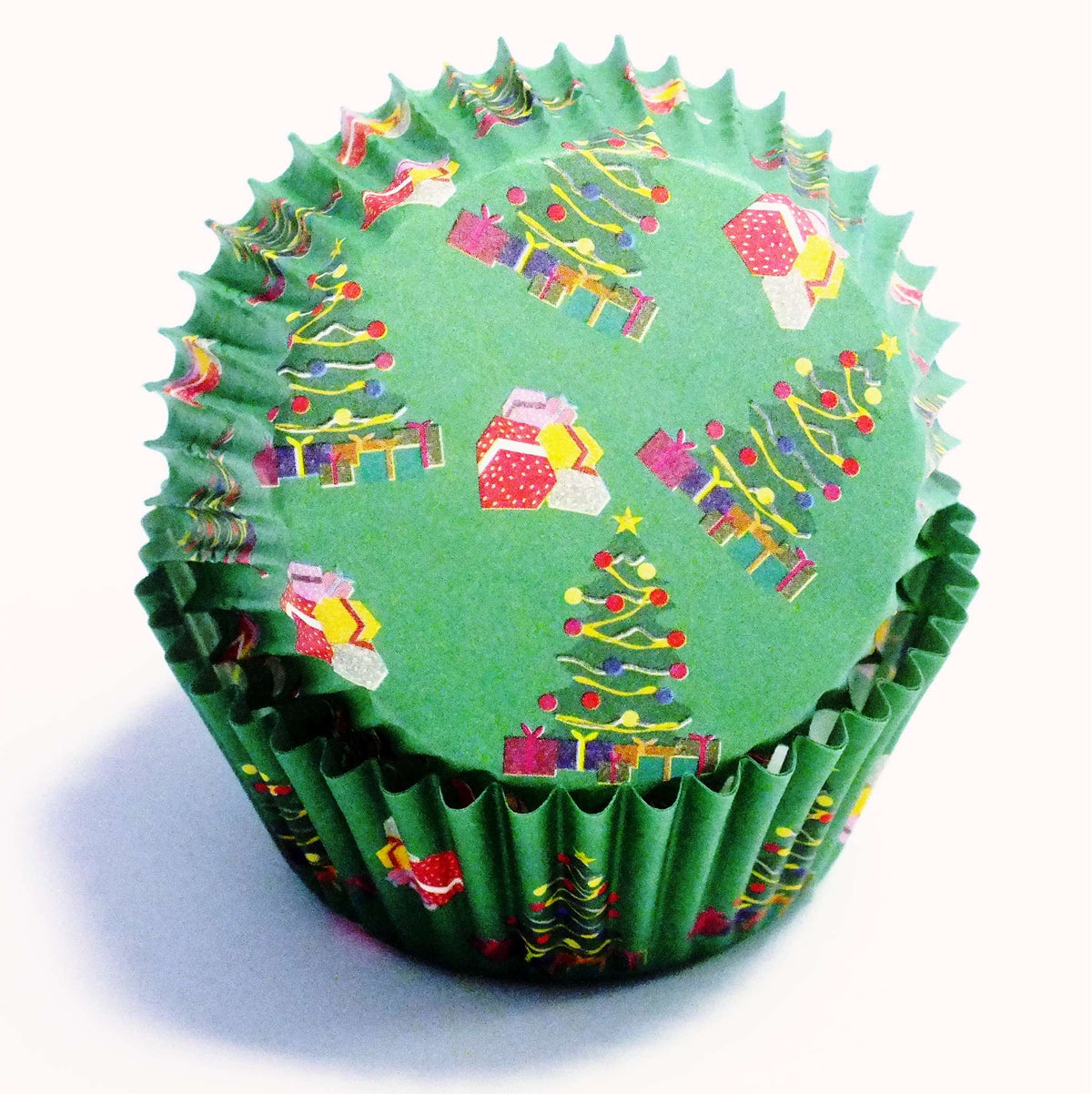 Cápsulas de Navidad para Hornear Cupcakes, Tamaño Estándar, Paquete de 60