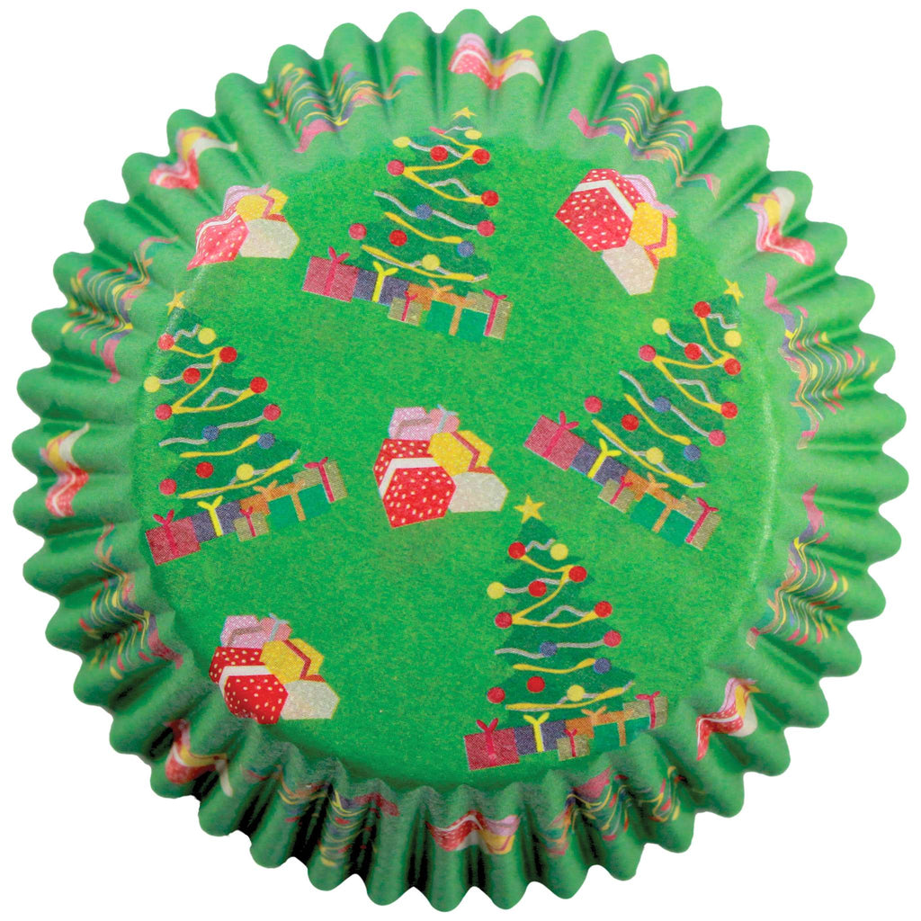 Cápsulas de Navidad para Hornear Cupcakes, Tamaño Estándar, Paquete de 60