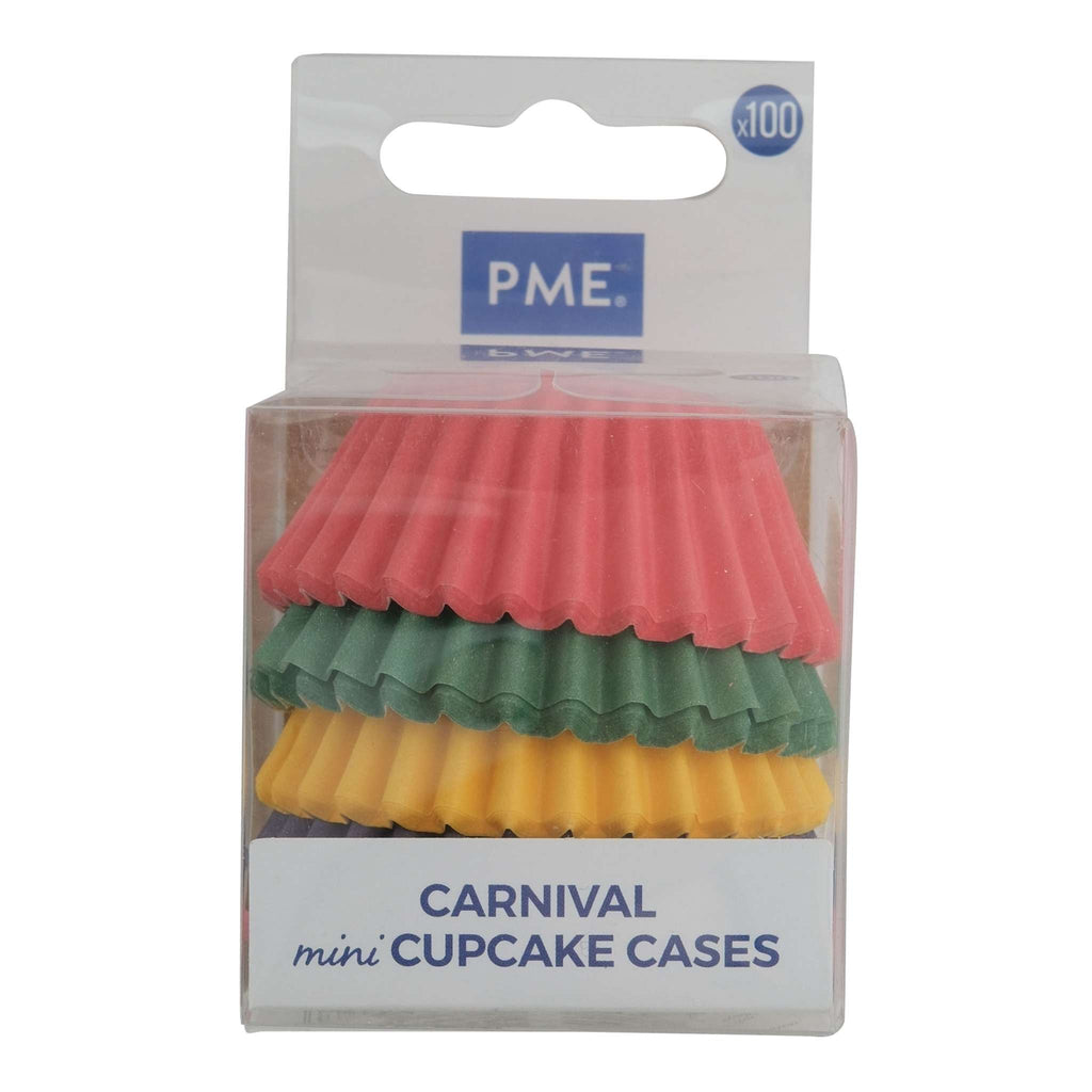 Papieren Baking Cups - Carnaval Pk/100