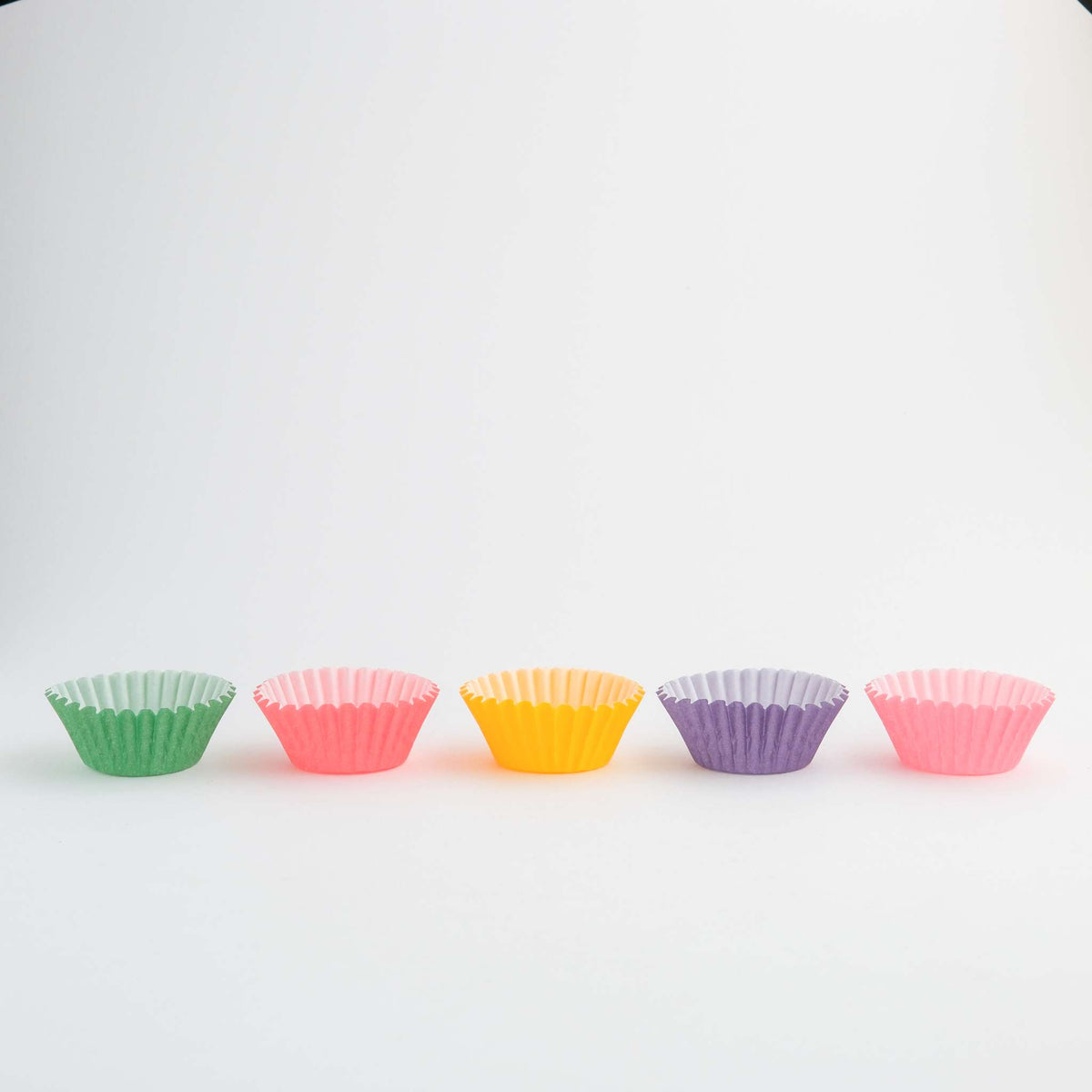 Carnival Mini Cupcake Cases Pk/100