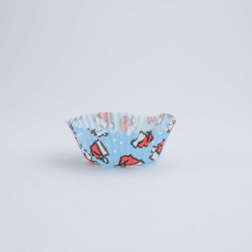 Santa Hats Mini Baking Cases Pk/100