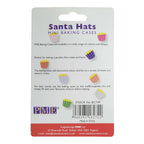 Santa Hats Mini Baking Cases Pk/100