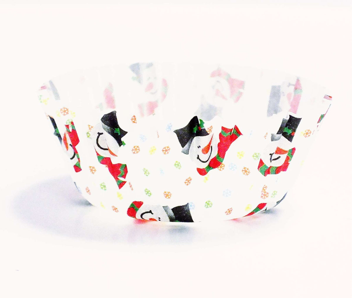 Smiley Snowman Mini Baking Cases Pk/100
