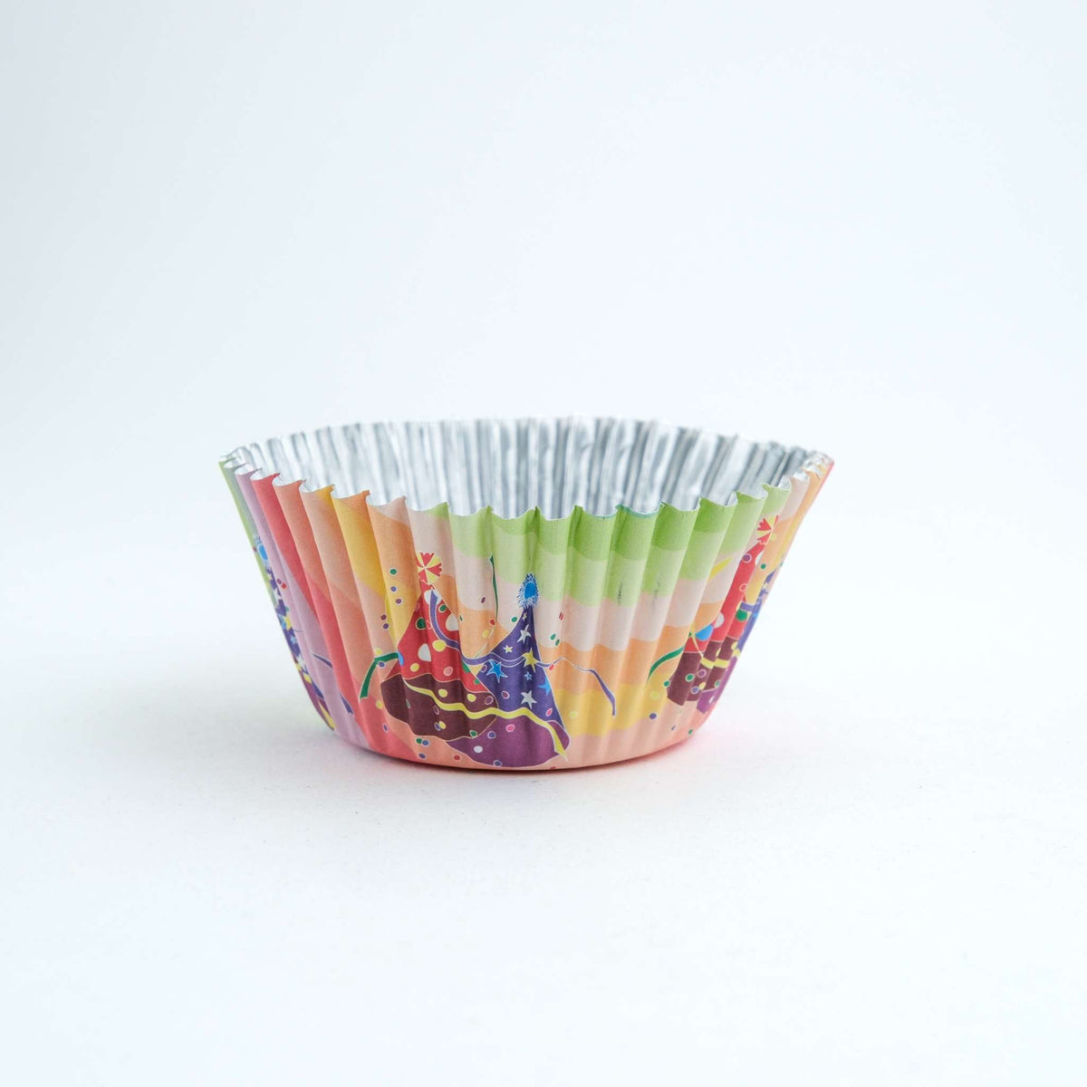 Caissettes de cuisson profondes doublées de papier aluminium - Chapeaux de fête Pk/30