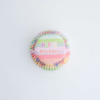 Cápsulas de Lámina de Sombreros de Fiesta para Cupcakes, Tamaño Estándar con Relleno Profundo, Paquete de 30