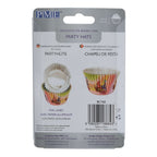 Cápsulas de Lámina de Sombreros de Fiesta para Cupcakes, Tamaño Estándar con Relleno Profundo, Paquete de 30