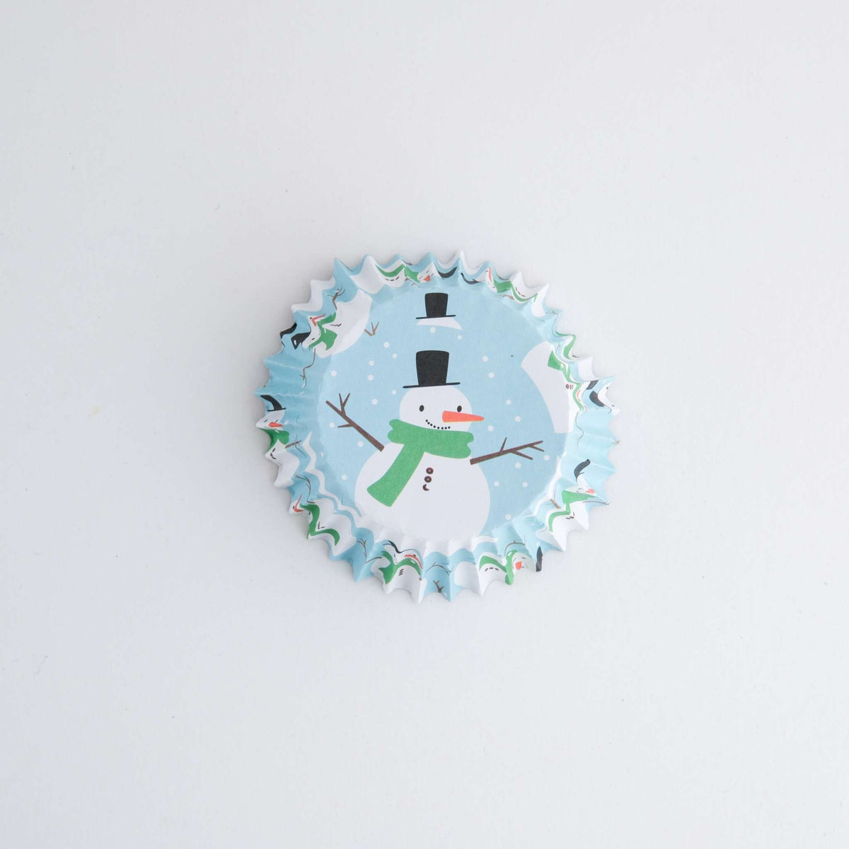 Snowman Foil Lined Cupcake Cases Pk/30