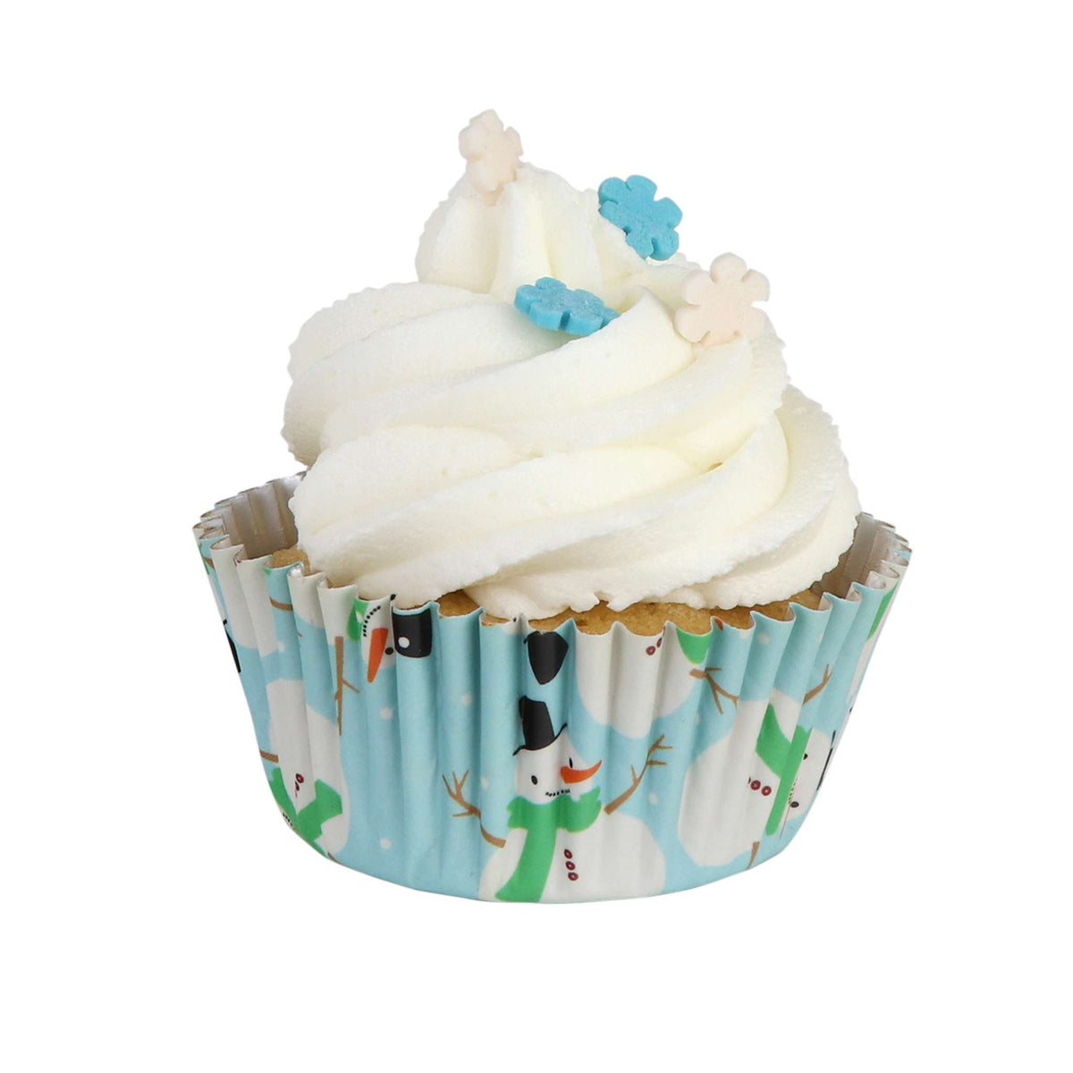 Snowman Foil Lined Cupcake Cases Pk/30