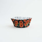 Halloween Cápsulas para Cupcakes forradas de Aluminio - Calabazas Petrificantes (Set de 30)