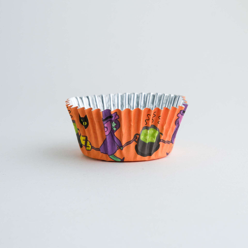 Halloween Folienbeschichtete Cupcake-Förmchen - Böse Hexen (30 Stück)