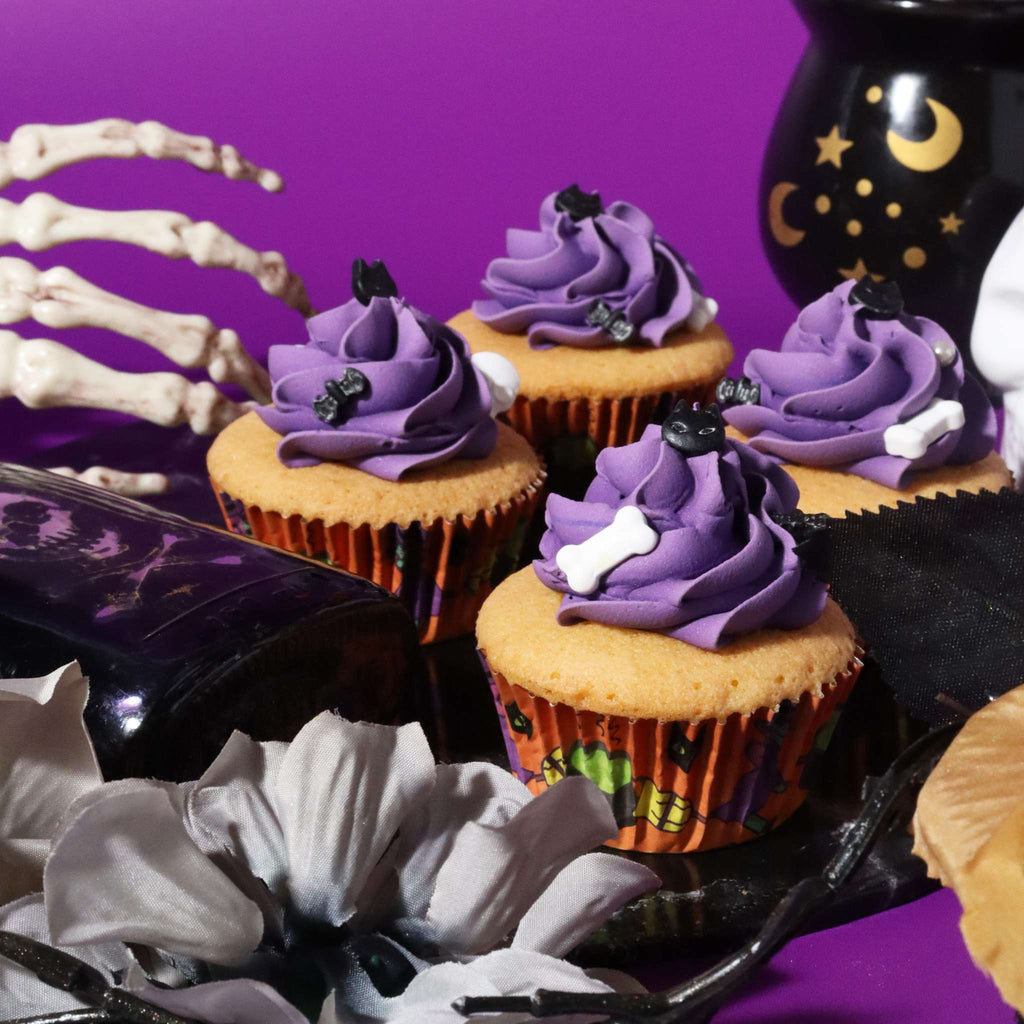 Halloween Folienbeschichtete Cupcake-Förmchen - Böse Hexen (30 Stück)