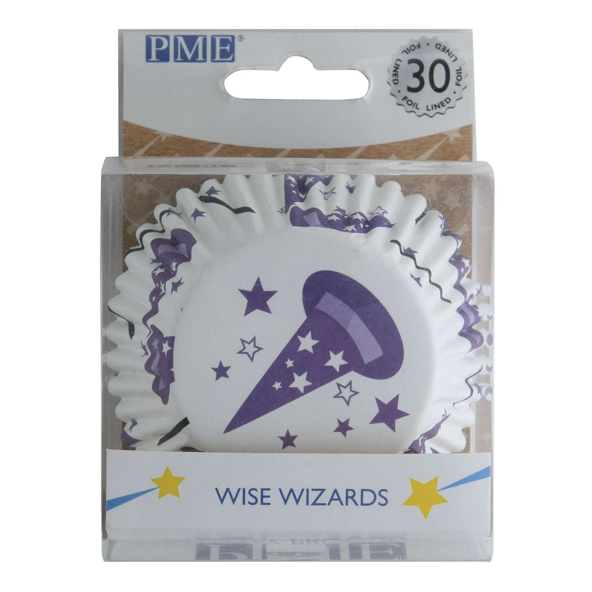 Wise Wizards Foil Lined Cupcake Cases Pk/30