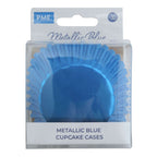 Metalen Bakvormpjes - Blauw Pk/30