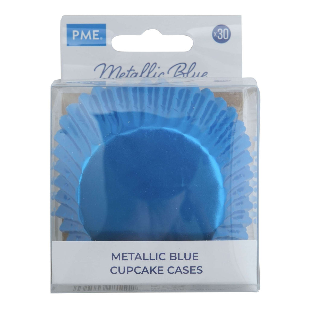 Metalen Bakvormpjes - Blauw Pk/30