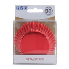 Metallic Red Cupcake Cases Pk/30