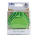 Metallic Green Cupcake Cases Pk/30