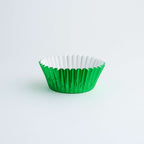 Metallic Green Cupcake Cases Pk/30