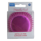 Metallic Pink Cupcake Cases Pk/30