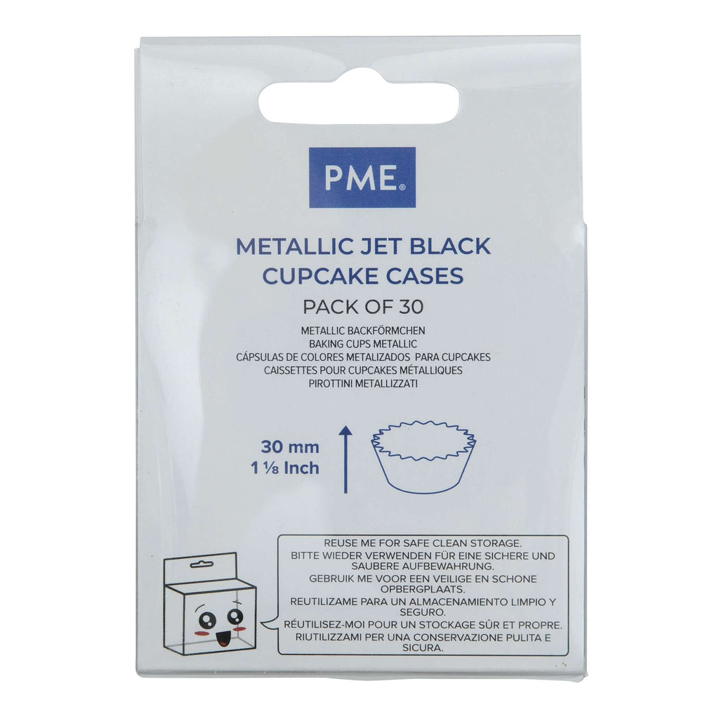 Metalen Bakvormpjes - Gitzwart Pk/30
