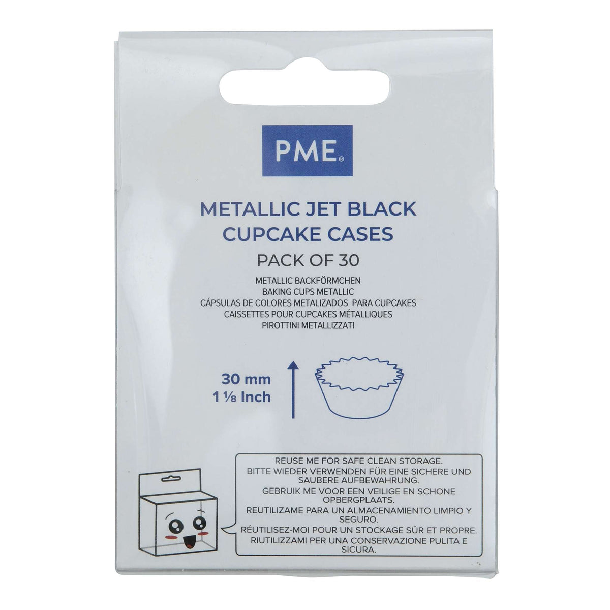 Metalen Bakvormpjes - Gitzwart Pk/30