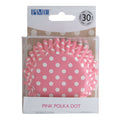 Cápsulas Forradas de Aluminio - Lunares Rosas, Pack de 30