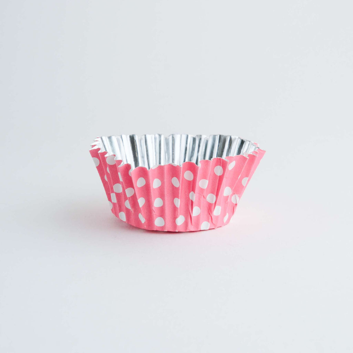 Cápsulas Forradas de Aluminio - Lunares Rosas, Pack de 30