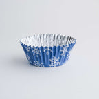 Snowflakes Foil Lined Cupcake Cases Pk/30
