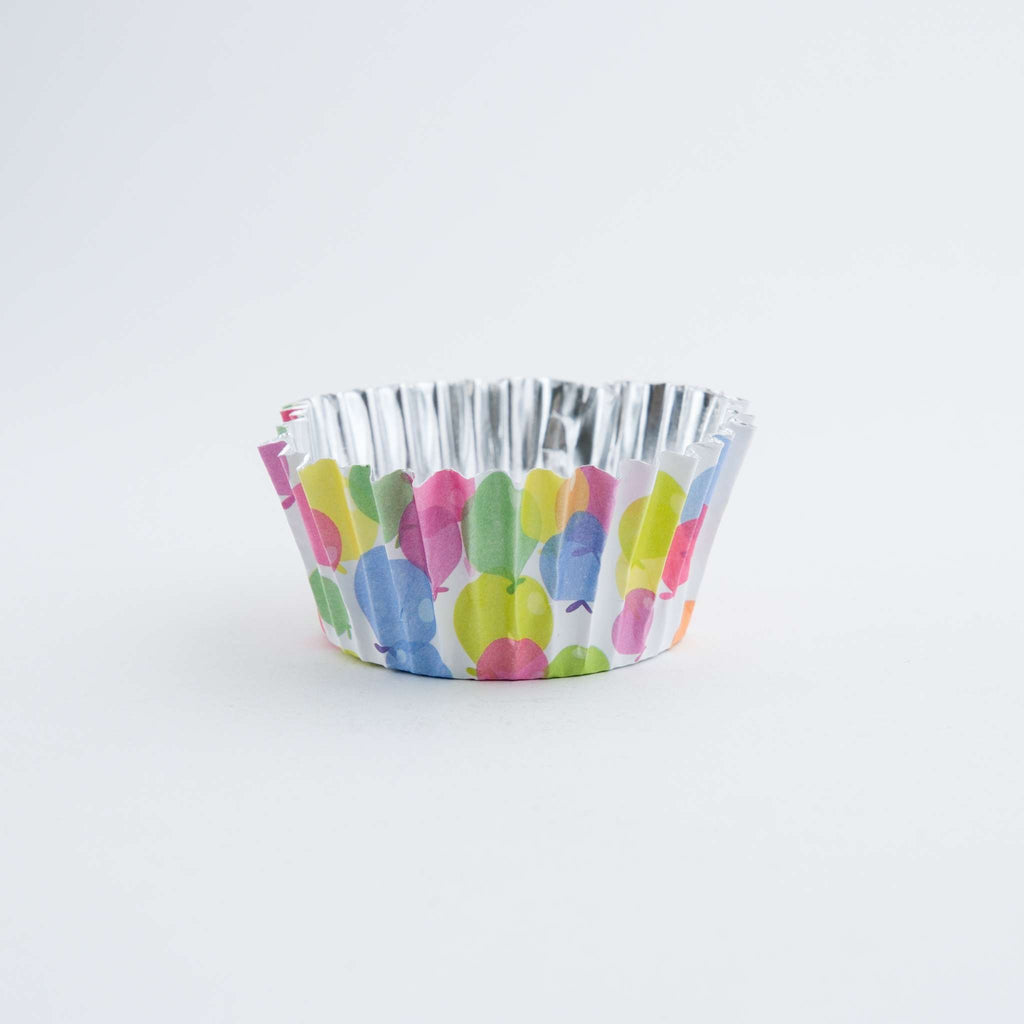 Balloons Foil Lined Cupcake Cases Pk/30