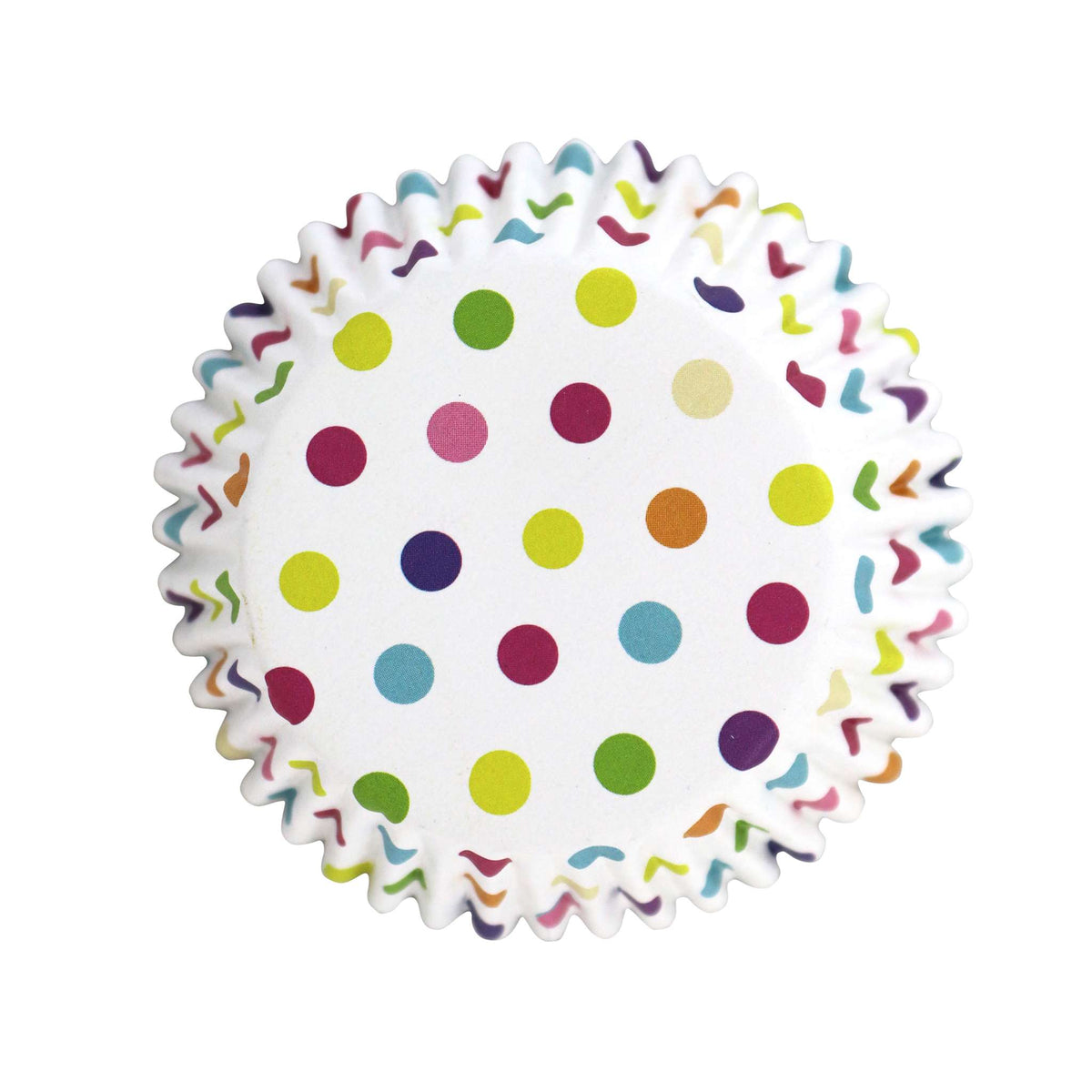 Cápsulas Forradas de Aluminio - Lunares Multicolores, Pack de 30